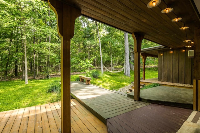 1940 Nuckolls Rd, Rossville, TN 38066 - deck featuring a lawn