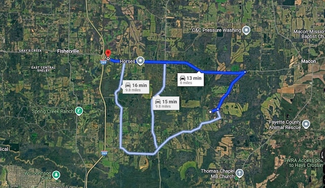 1940 Nuckolls Rd, Rossville, TN 38066 - map of property / related area