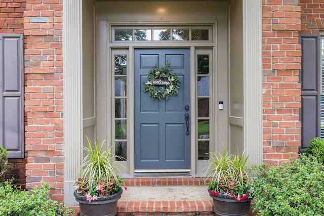 2045 Gallina Cir, Collierville, TN 38017 - view of exterior entry featuring brick siding