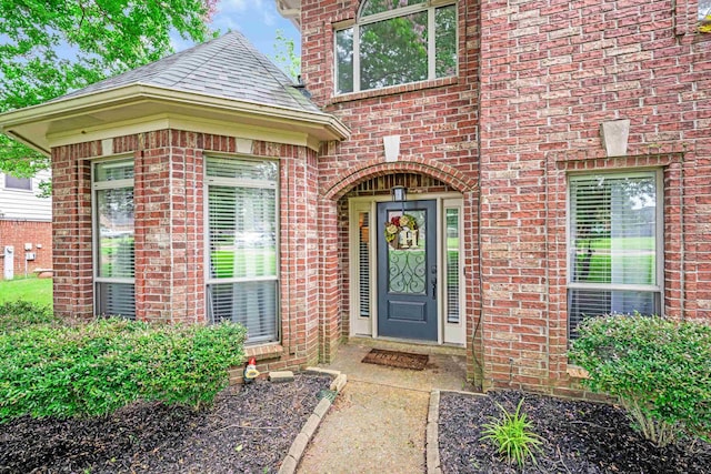 8461 Wolf Pine Ln, Bartlett, TN 38133 - entrance to property featuring brick siding and a shingled roof