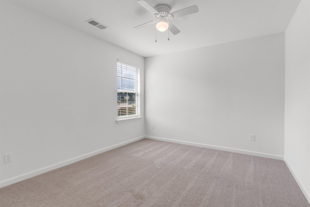 45 Laurel Hedge Cv, Oakland, TN 38060 - unfurnished room with baseboards, light colored carpet, and ceiling fan