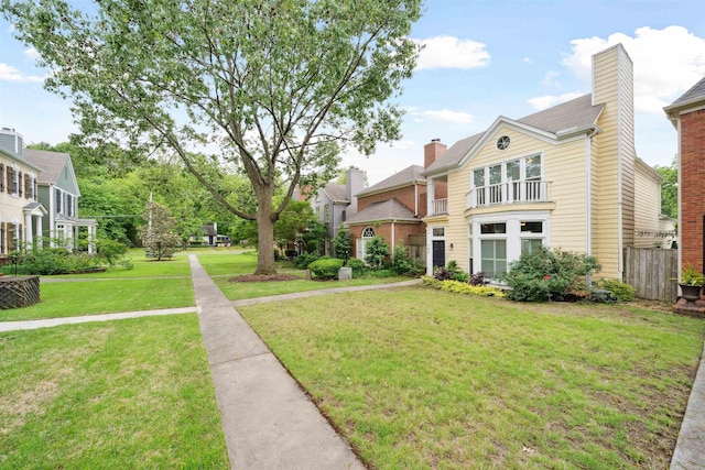 142 Granehampton Ln, Memphis, TN 38111 - view of front facade featuring a chimney