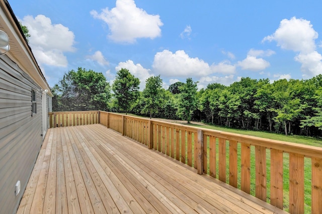 229 Coats Rd, Brighton, TN 38011 - wooden deck featuring a lawn
