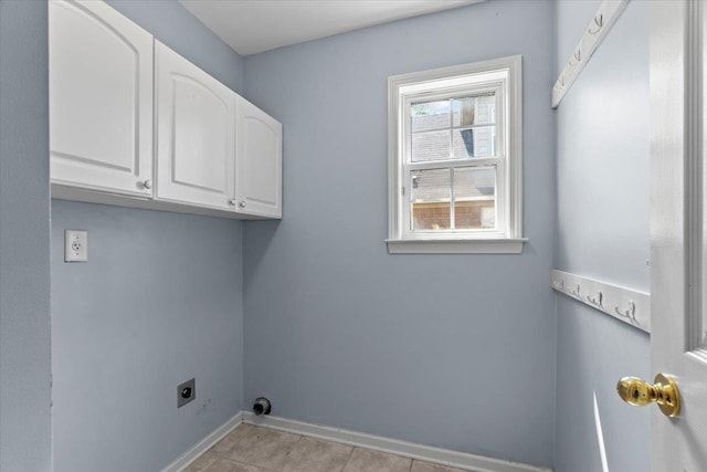 9270 Durhamshire Dr, Cordova, TN 38016 - washroom with hookup for an electric dryer, cabinet space, and baseboards