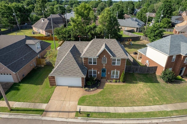 9270 Durhamshire Dr, Cordova, TN 38016 - aerial view of residential area
