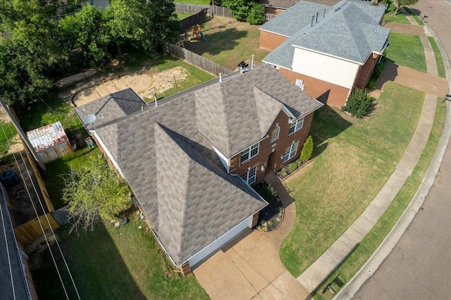 9270 Durhamshire Dr, Cordova, TN 38016 - view from above of property