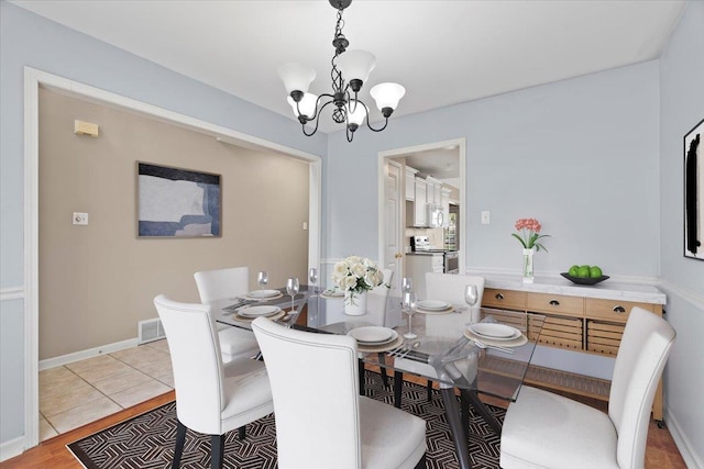 9270 Durhamshire Dr, Cordova, TN 38016 - dining space featuring a chandelier