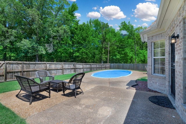 4528 Queen Sinclair Cir, Millington, TN 38053 - view of pool with a patio area and a fenced backyard