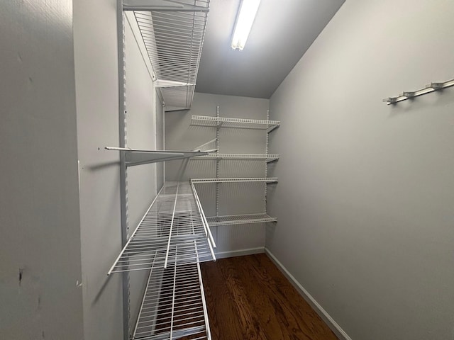 245 Holiday Hills Ln, Counce, TN 38326 - spacious closet with wood finished floors