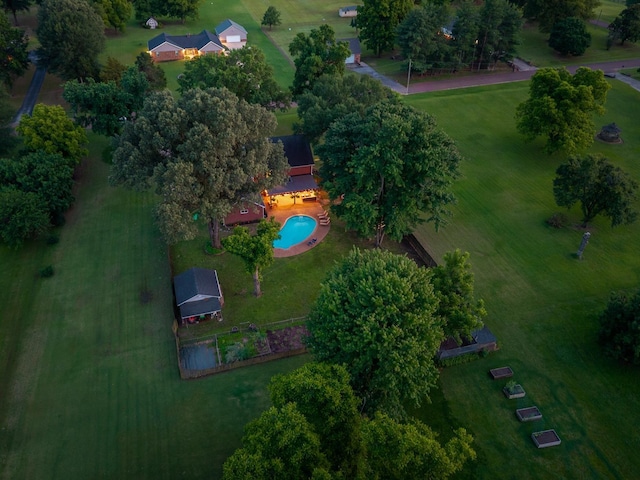4072 Soderlund Cv, Millington, TN 38053 - aerial overview of property's location with a pool
