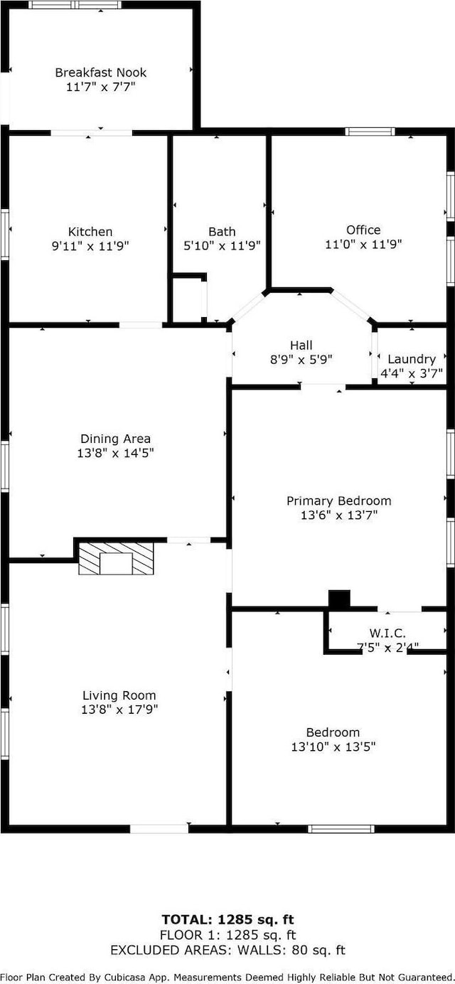 1906 Vollintine Ave, Memphis, TN 38107 - floor plan / room layout