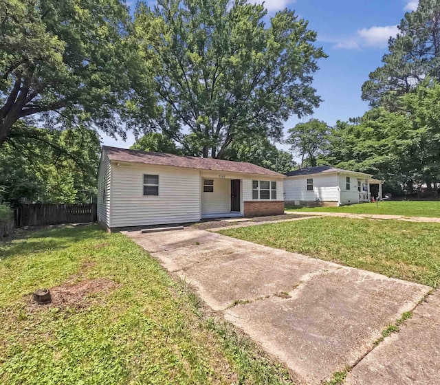 3547 Randolph St, Memphis, TN 38127 - view of ranch-style home