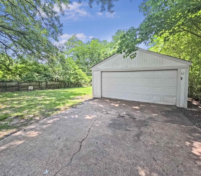 3547 Randolph St, Memphis, TN 38127 - view of detached garage