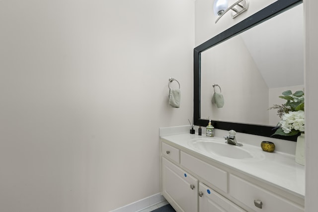 895 Joe Dr, Collierville, TN 38017 - bathroom featuring vanity and baseboards