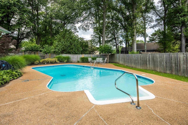 2019 Kostka Ln, Germantown, TN 38139 - view of pool with a patio area and a fenced backyard