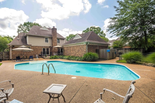 2019 Kostka Ln, Germantown, TN 38139 - view of pool featuring a patio area