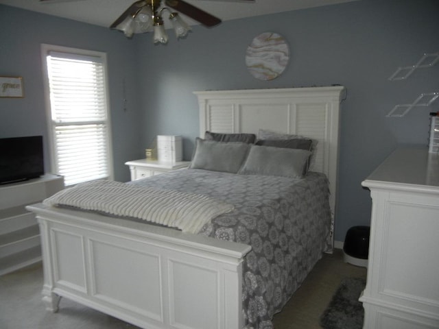 197 Walnut Gardens Dr, Memphis, TN 38018 - bedroom featuring light carpet and ceiling fan