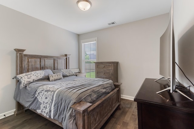 9709 Woodland Brook Ln S, Cordova, TN 38018 - bedroom featuring baseboards and dark wood-style floors