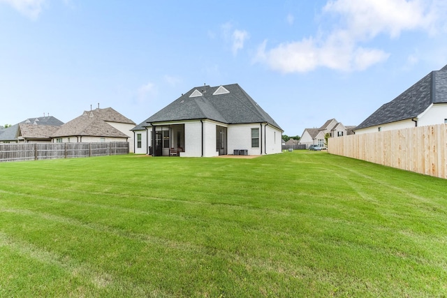 9709 Woodland Brook Ln S, Cordova, TN 38018 - rear view of house with central AC