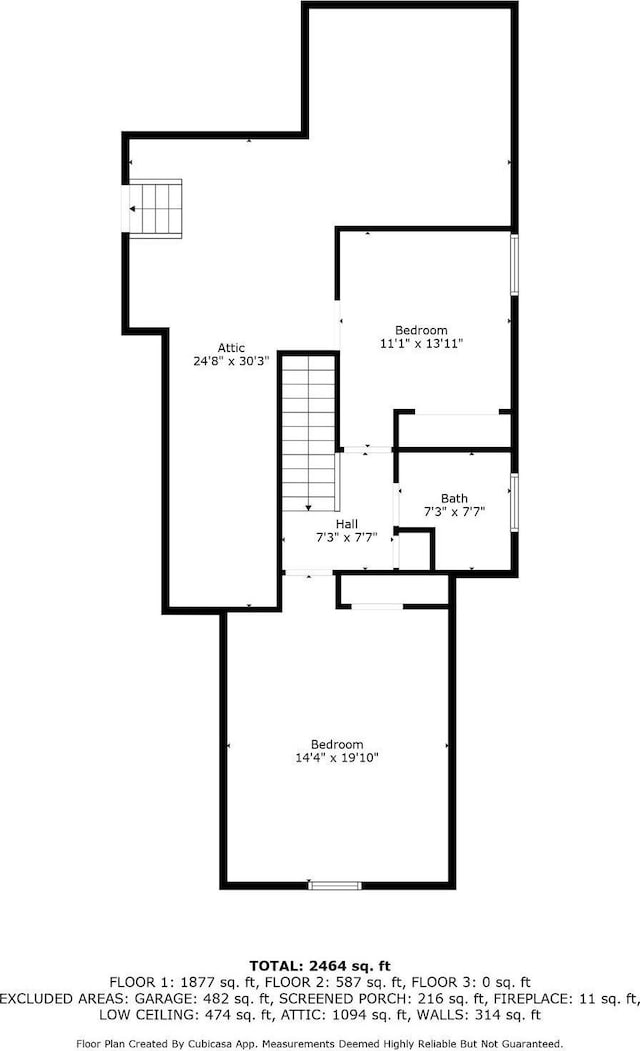 9709 Woodland Brook Ln S, Cordova, TN 38018 - floor plan / room layout