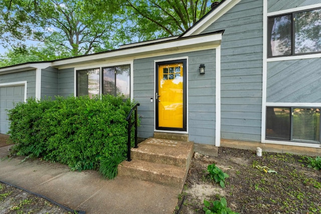 6814 Azalea Hill Cv, Bartlett, TN 38135 - doorway to property with an attached garage