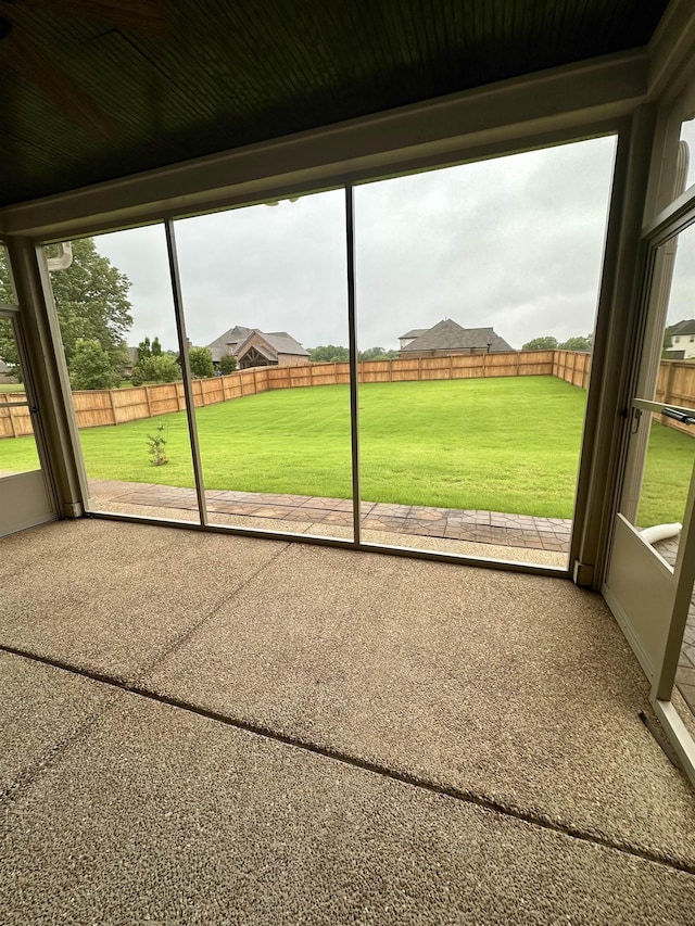 4049 Courtyard Dr, Southaven, MS 38672 - view of unfurnished sunroom