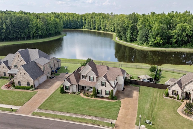 125 Mallard Ln, Rossville, TN 38066 - aerial view of property and surrounding area featuring a large body of water