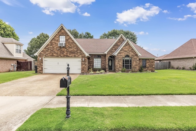 4788 Shadow View Ln, Bartlett, TN 38002 - view of front facade featuring concrete driveway, brick siding, a garage, and a shingled roof