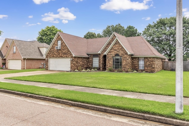 4788 Shadow View Ln, Bartlett, TN 38002 - view of front facade featuring brick siding, concrete driveway, a shingled roof, and a garage
