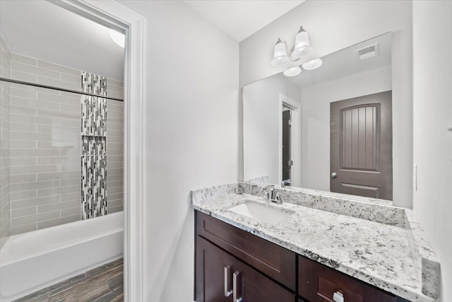 6159 Upper Granger St, Arlington, TN 38002 - full bathroom with vanity and bathing tub / shower combination