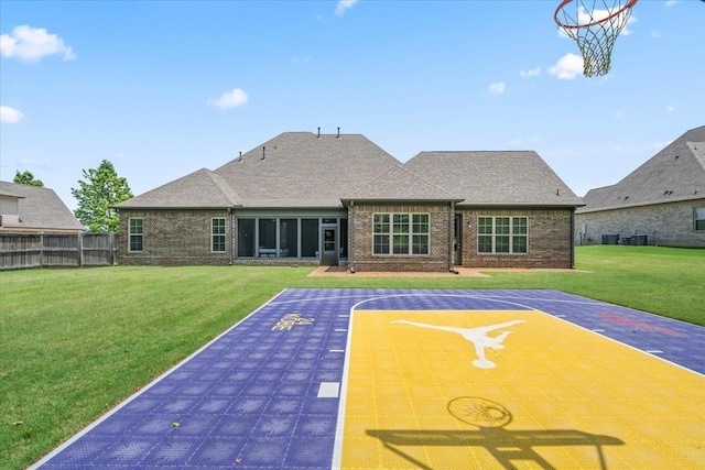 6159 Upper Granger St, Arlington, TN 38002 - view of basketball court with basketball hoop