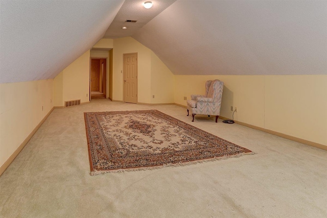 2994 Oakleigh Ln, Germantown, TN 38138 - bonus room with carpet floors, vaulted ceiling, and a textured ceiling