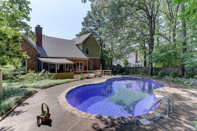 2994 Oakleigh Ln, Germantown, TN 38138 - view of pool with a deck