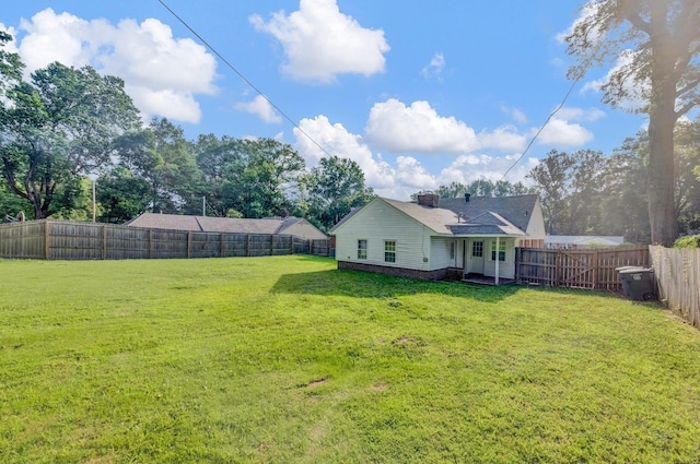 3051 Overbrook Dr, Memphis, TN 38128 - rear view of house featuring a fenced backyard