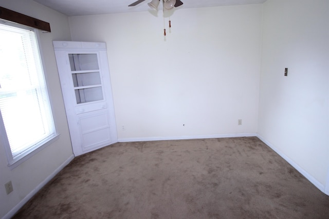 3642 Charlene Rd, Bartlett, TN 38135 - unfurnished room featuring a ceiling fan and carpet floors