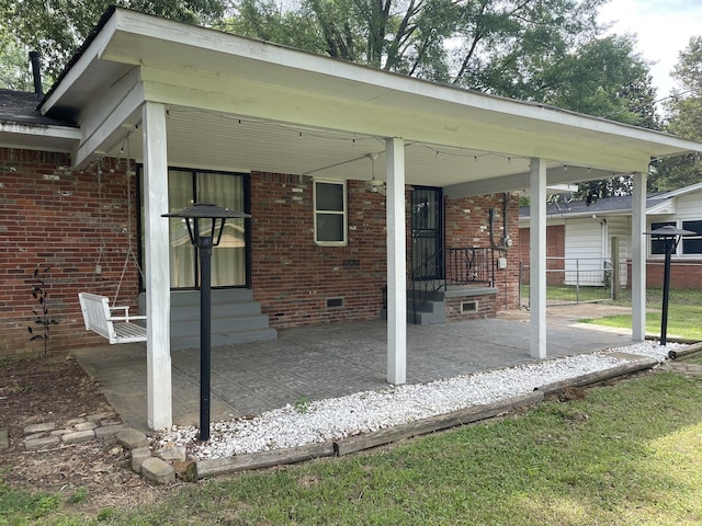 7241 Renda St, Millington, TN 38053 - view of patio / terrace featuring entry steps