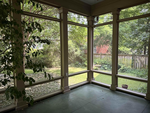 4042 Goodlett Cv, Memphis, TN 38111 - view of unfurnished sunroom