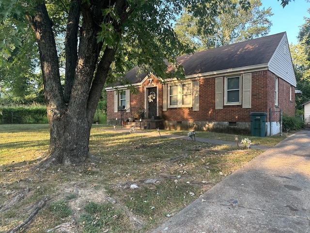 1274 Railton Rd, Memphis, TN 38111 - view of front facade featuring crawl space, brick siding, and a shingled roof