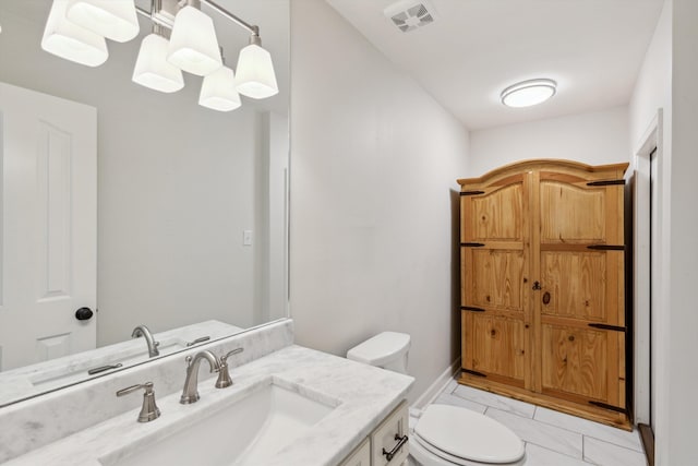 8394 N Westfair Cir N, Germantown, TN 38139 - bathroom featuring vanity and marble finish flooring