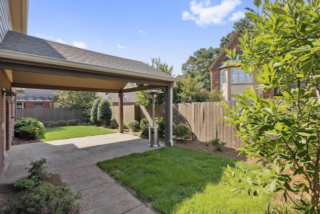 8394 N Westfair Cir N, Germantown, TN 38139 - fenced backyard featuring a patio area
