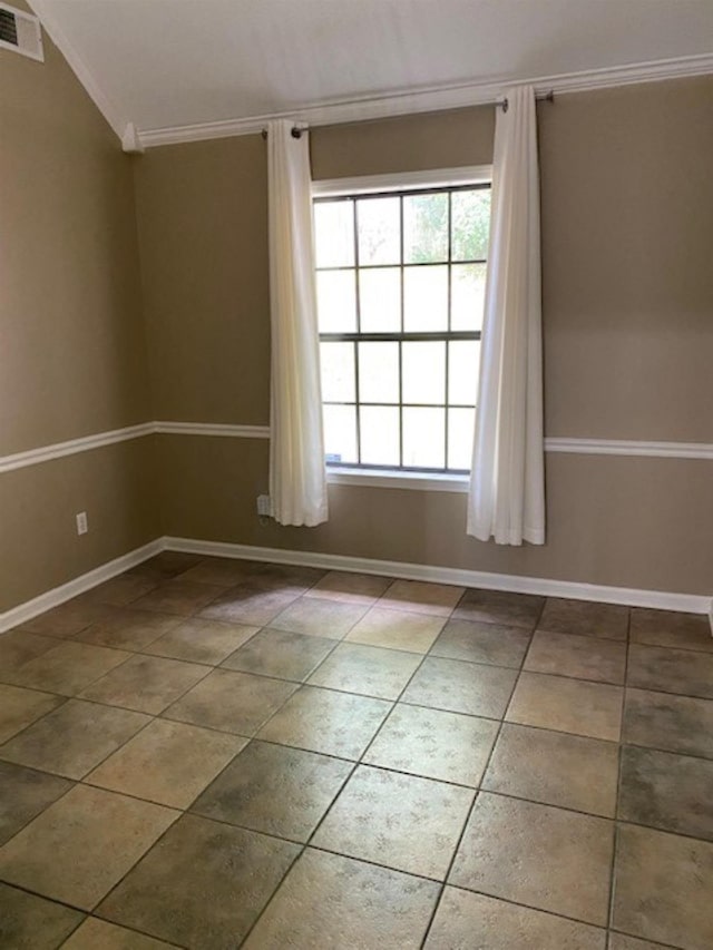 4769 Shadow View Ln, Bartlett, TN 38002 - unfurnished room with crown molding and tile patterned floors