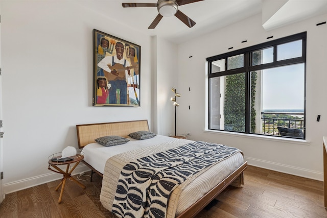 717 Riverside Dr Unit 1403, Memphis, TN 38103 - bedroom featuring wood finished floors