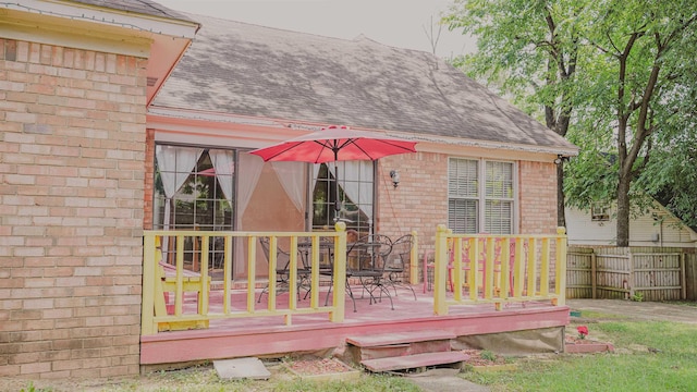 4431 Green Creek Dr, Memphis, TN 38125 - view of wooden terrace