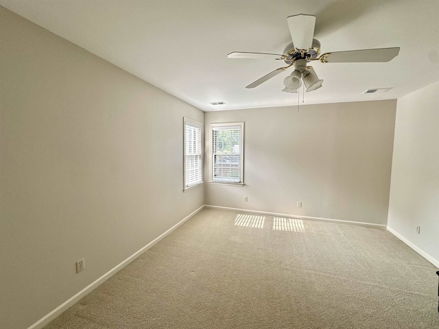 9168 Sycamore Creek Cv, Germantown, TN 38139 - unfurnished room featuring carpet flooring and a ceiling fan