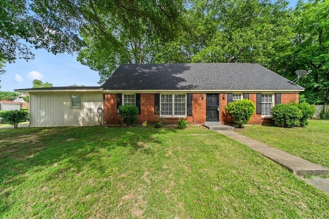 4526 Bogart St, Memphis, TN 38116 - single story home featuring a front yard and brick siding