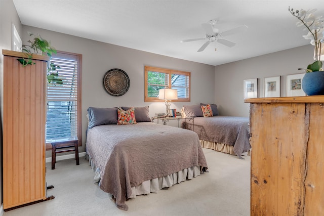 2016 Restington Ln Unit 2016, Memphis, TN 38119 - bedroom featuring carpet, multiple windows, and ceiling fan