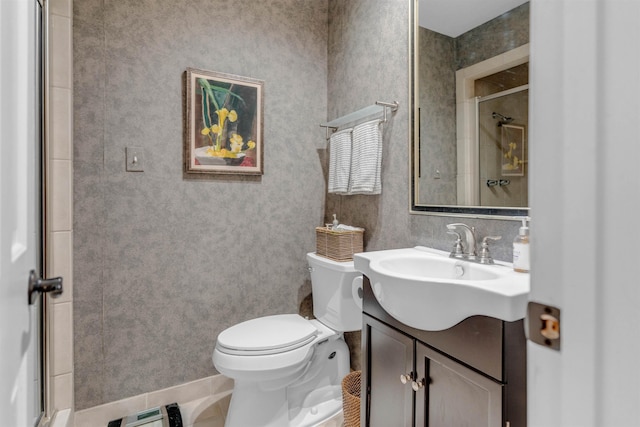2016 Restington Ln Unit 2016, Memphis, TN 38119 - full bathroom with vanity and an enclosed shower