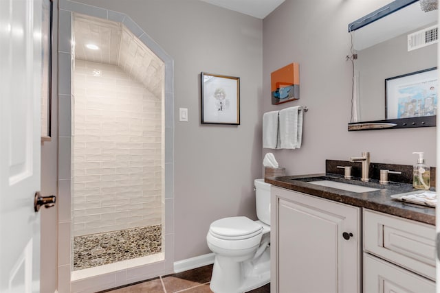 2016 Restington Ln Unit 2016, Memphis, TN 38119 - full bath featuring vanity, tiled shower, and tile patterned flooring