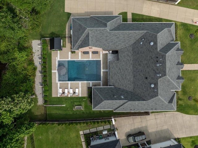 7066 Allelon Cir N, Germantown, TN 38138 - aerial view of property and surrounding area