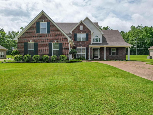 4560 Model Cv, Bartlett, TN 38002 - view of front of property featuring brick siding and a front yard